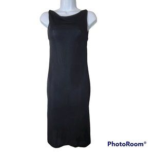 French Bazaar Women's Black Dress Size Medium EUC
